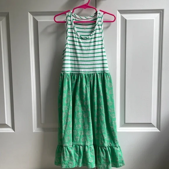 Mini Boden | Dresses | Mini Boden Green Tank Dress | Poshmark